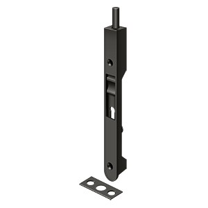 Deltana 7FBR10B Flush Bolt, Oil-Rubbed Bronze, 7 in L, Brass, 15 BX