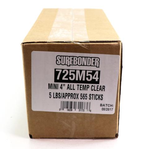 Surebonder 725M54 Hot Glue Stick, Clear, 5 lb