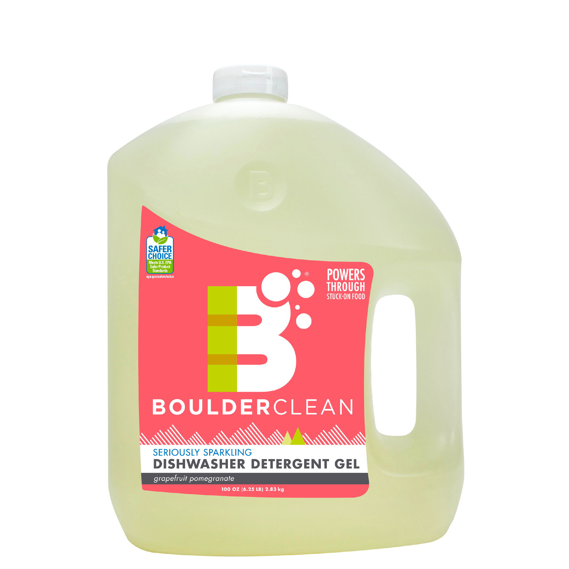 BOULDER CLEAN M1075496 Dishwasher Detergent, 100 Fl-oz, G...