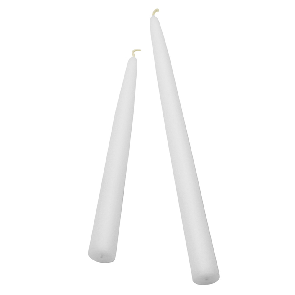 Root 79147 Taper Candle, 1 hr Burning, White Candle - 2