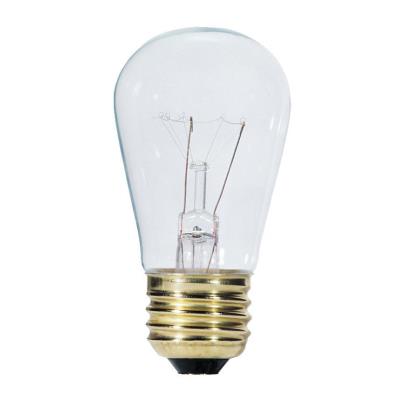 Westinghouse 0434000 Incandescent Bulb, 11 W, S14 Lamp, E26 Lamp Base, 63 Lumens, 2700 K Color Temp - 1