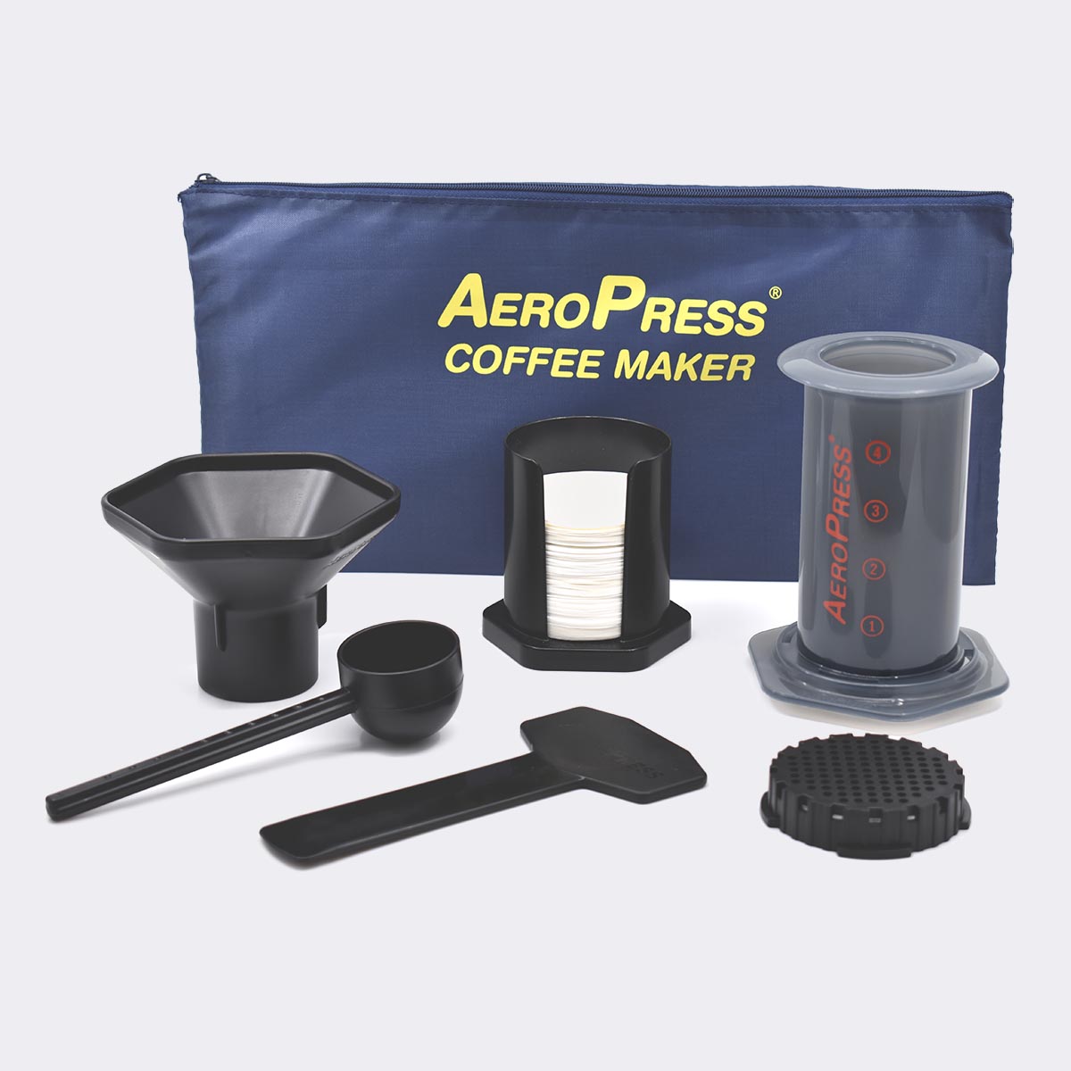 Aeropress 82R11 Coffee Maker, 8 oz, Plastic, Clear - 1