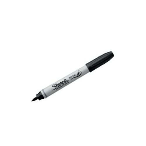 Sharpie 1810705 Permanent Marker, M Lead/Tip, Black Lead/Tip - 1