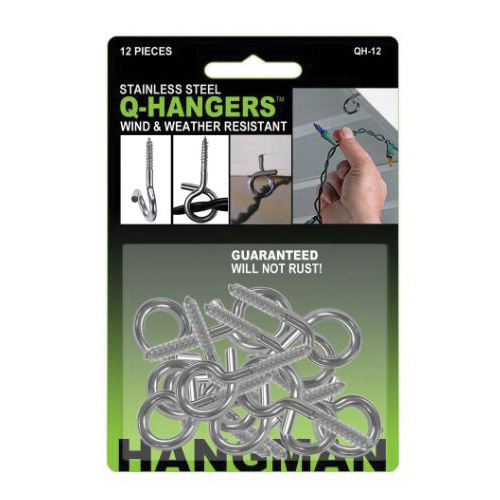 Christmas Light Hanger, Hangman, Stainless Steel - 4