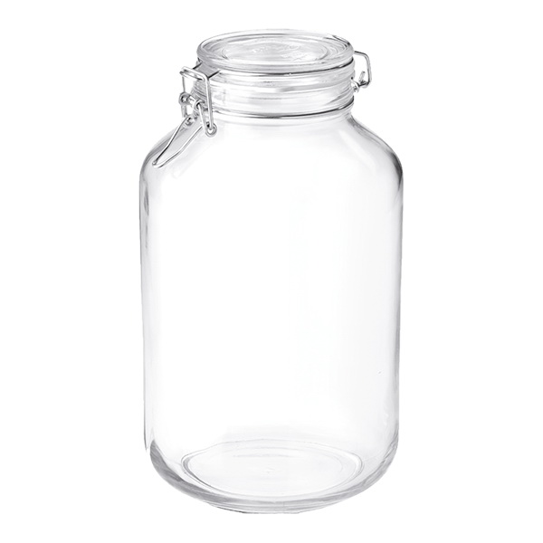 Fido 149260 Storage Jar, 135.25 oz Capacity, Glass - 1