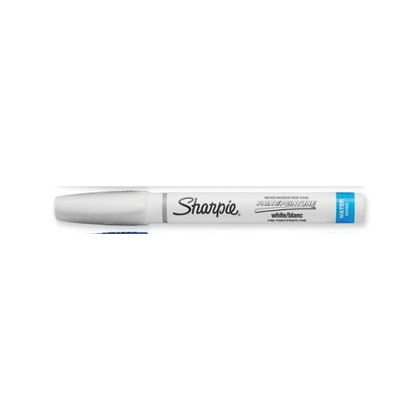 Sharpie Water-Based Paint Marker, Medium Tip, White (37206)