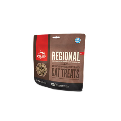 Orijen 2683122 Cat Treat, Dry, Regional Red Flavor, 1.25 oz - 1