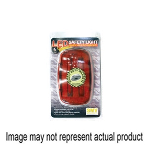 SMV Industries LSL-R 2-Function Safety Light, 18-Lamp, LED Lamp, Red Lamp