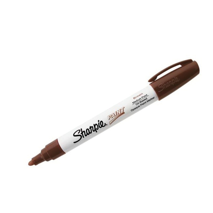 Sharpie Medium Point Oil-Based Paint Marker - Brown
