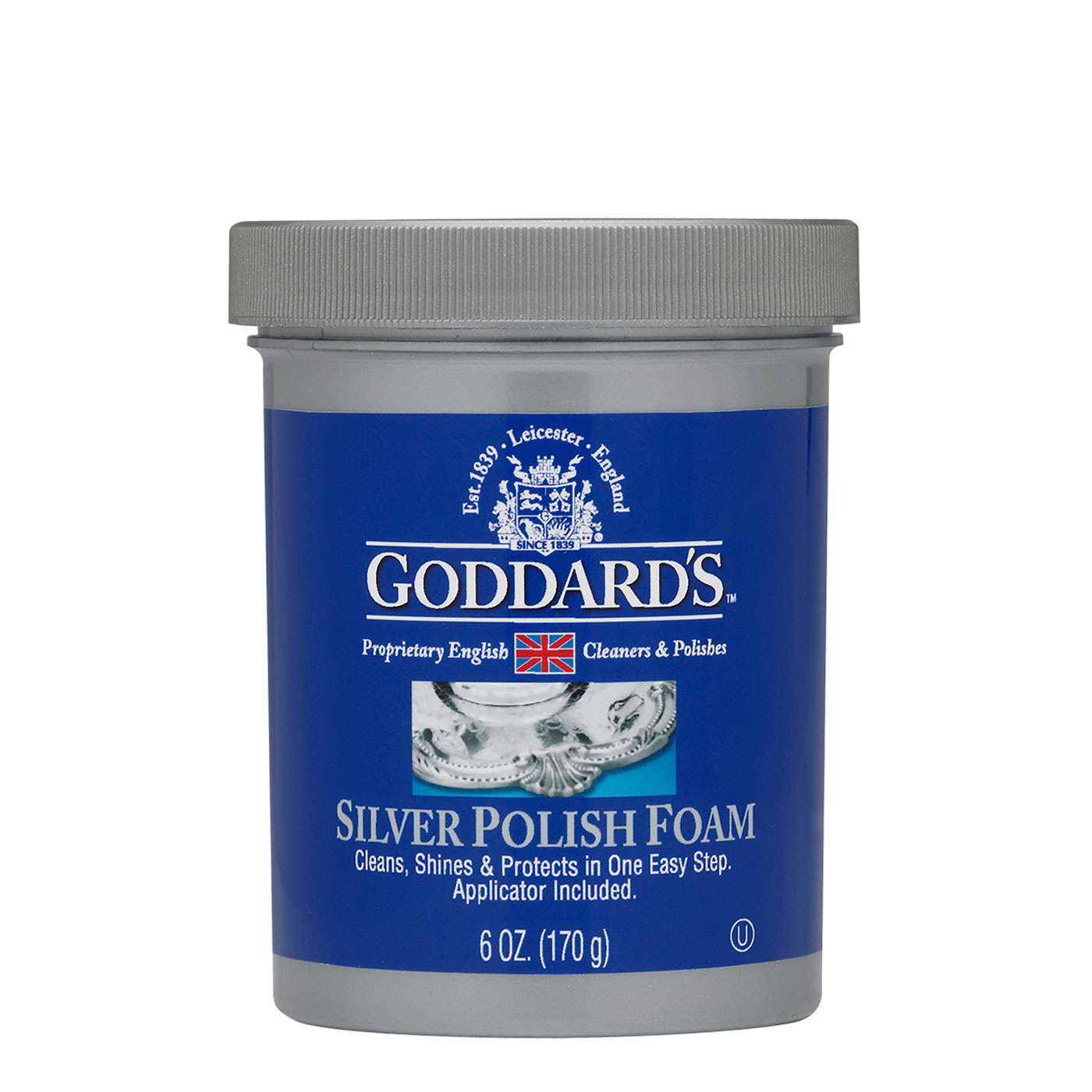 Goddard's 707085 Silver Polish Foam, 6 oz, Paste, Chemical, Slight Sulfur, Reddish Brown - 1