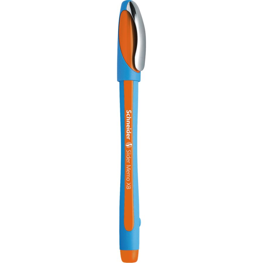 Schneider Electric Slider Memo 150201 Ballpoint Pen, Conical Tip, Black Ink, Rubberized Grip - 3
