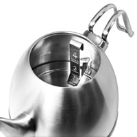 Chantal Mia Ekettle ELSL37-03M Electric Water Kettle, 32 oz Capacity, 1000 W, Stainless Steel, Brushed Stainless Steel - 4
