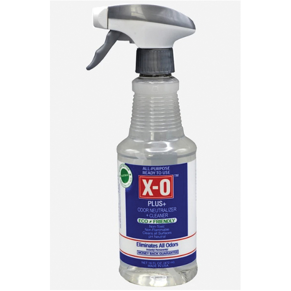 X-O 16PRS Odor Neutralizer Plus, Floral, 16 oz, Liquid, Clear
