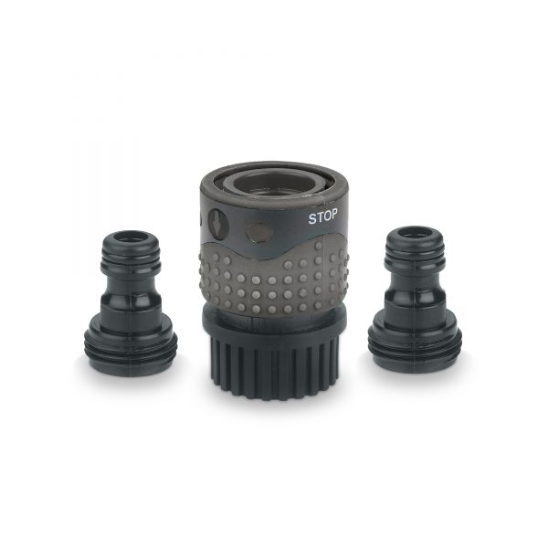 2901 Quick-Connector with Auto Shut-Off Set, Polymer