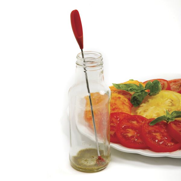 Norpro 3140D Last Drop Spatula, 9 in OAL, Silicone Blade - 3
