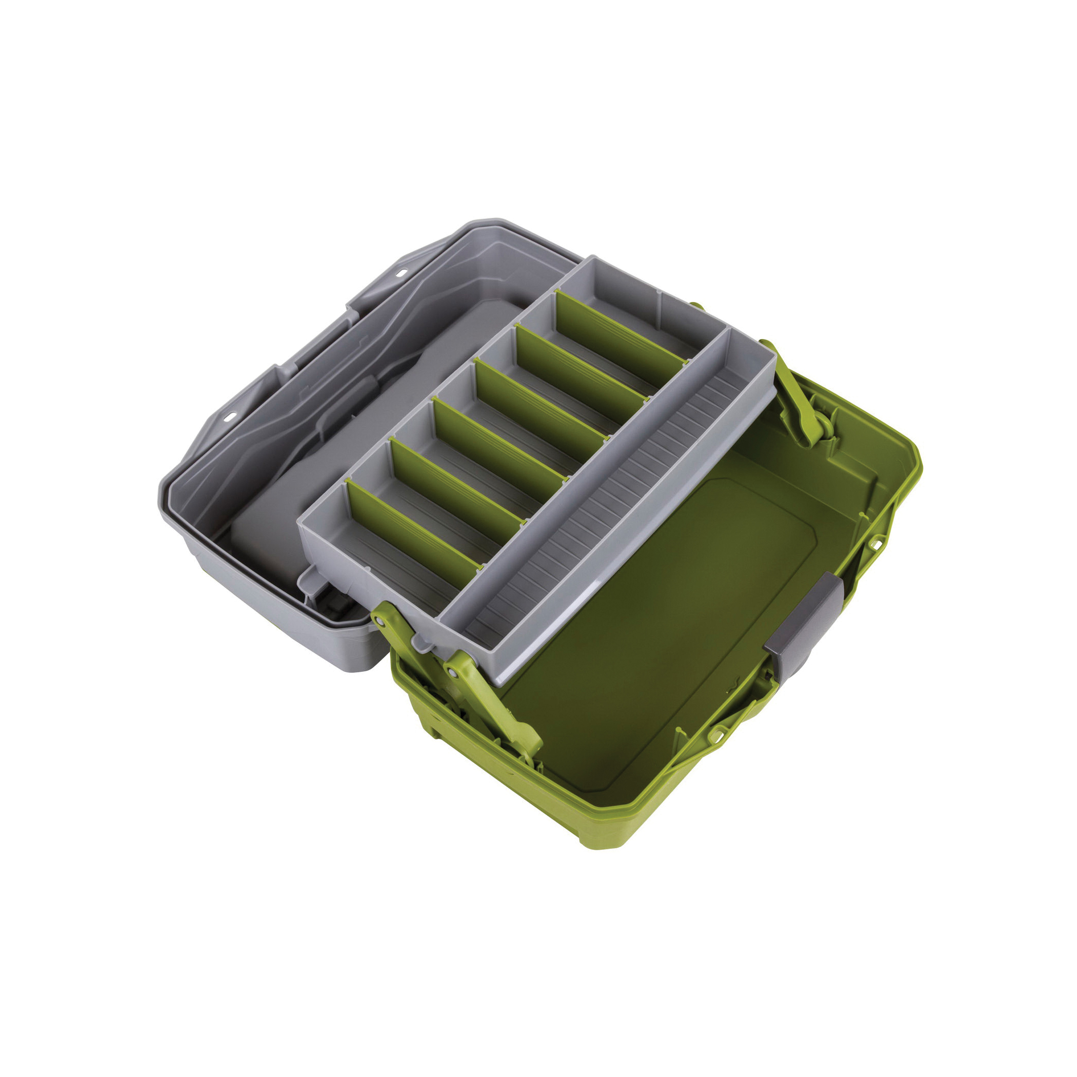  Flambeau Outdoors 6381TB 1-Tray Classic Tray Tackle Box,  Portable Tackle Storage - Green/Gray : Sports & Outdoors