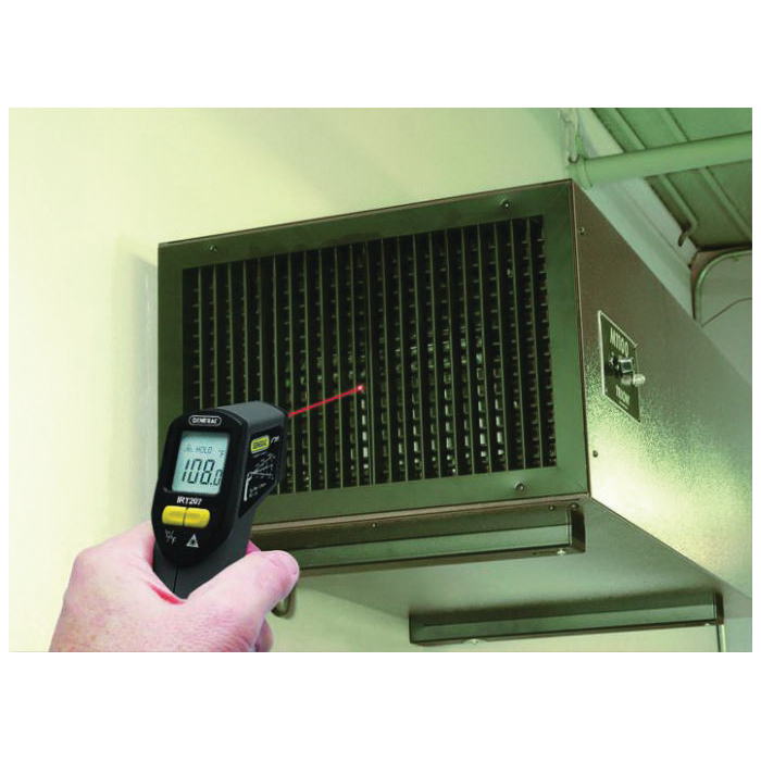 Infrared Thermometer, Pactool, 4 to 608 deg F, 0.1 deg Resolution, LCD Display - 3