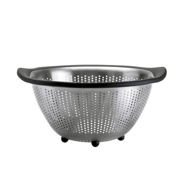 Good Grips 1134700 Colander, 5 qt Capacity, Stainless Steel - 1