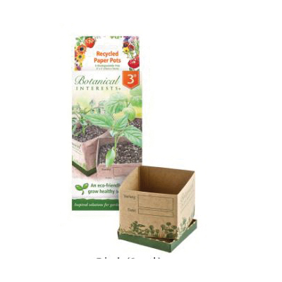 Botanical Interests 4729 Seed Starting Kit, Paper - 4
