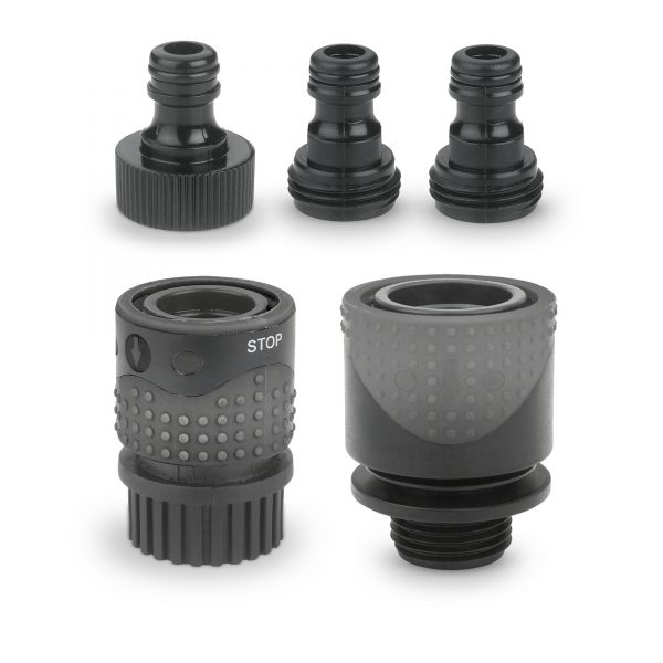 829394-1001 Quick-Connector Hose Set, Male/Female, Polymer