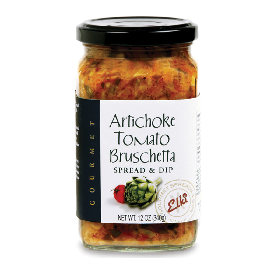 Elki 91E Bruschetta, Tomato Flavor, 12 oz Jar - 1