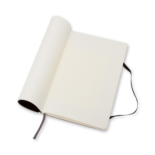 Moleskine 9788883707186 Classic Notebook, Squared Sheet, 5 x 8-1/4 in Sheet, 192-Sheet, Ivory Sheet - 4