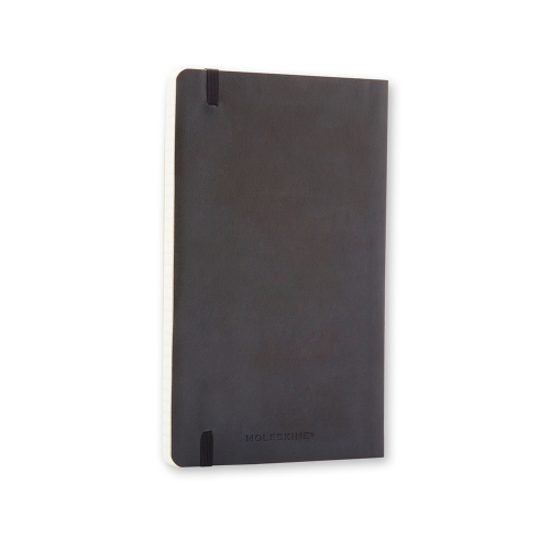 Moleskine 9788883707186 Classic Notebook, Squared Sheet, 5 x 8-1/4 in Sheet, 192-Sheet, Ivory Sheet - 5
