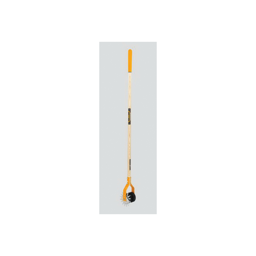True Temper 28112200 Rotary Edger, Hardwood Handle, Cushion-Grip Handle, 62-1/2 in OAL