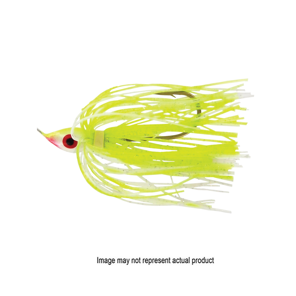 Wahoo WAH-PCC14-1 Fishing Lure, Spinner Bait, White Lure