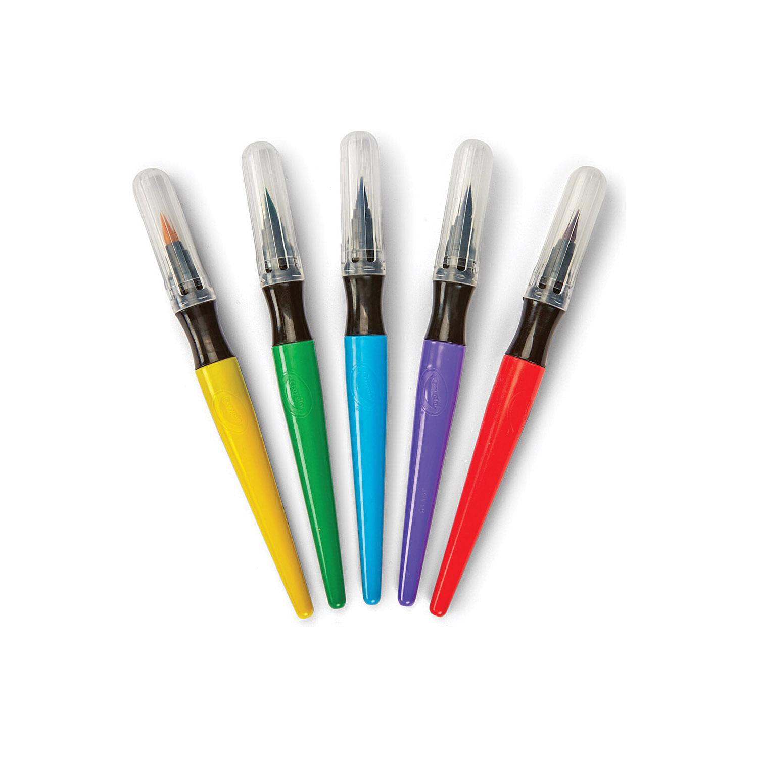 Crayola 54-6201 Paint Brush Pen, Assorted, 5-Piece - 5