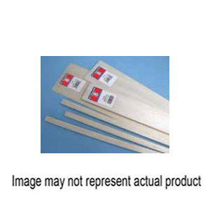Midwest Products 6036 Wood Strip, 36 in L, 1/4 in W, Balsa - 1