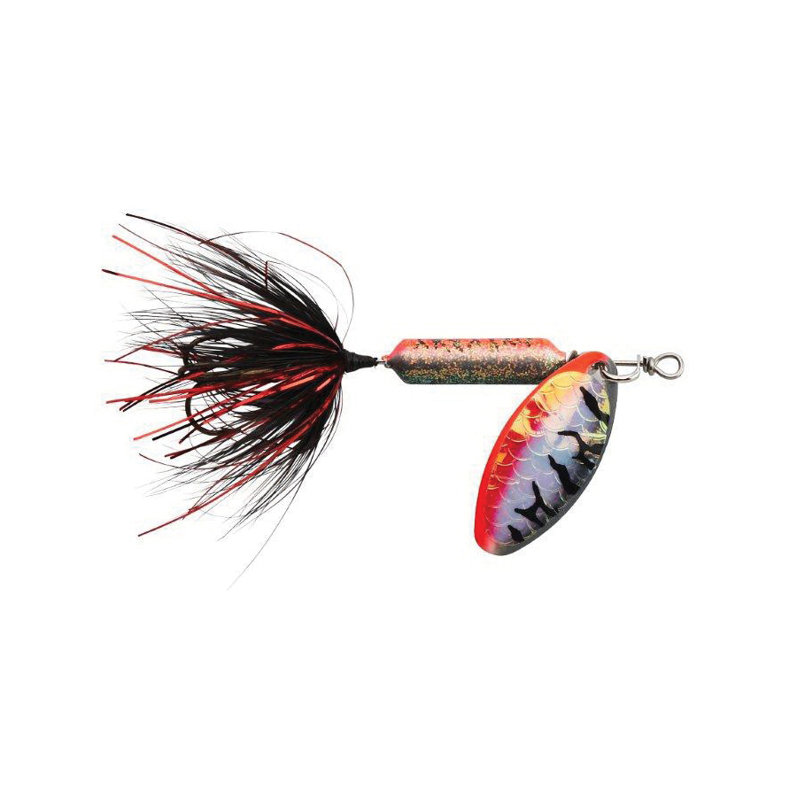 Wordens Rooster Tail Lure, 1/16-Ounce, Tinsel Nightmare Tiger
