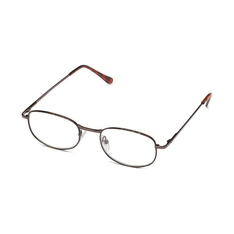 Dr Dean Lodi 13013Z Reading Glasses, 1/2 in, +1.75 Magnification, Metal Frame, Tortoise Frame - 2