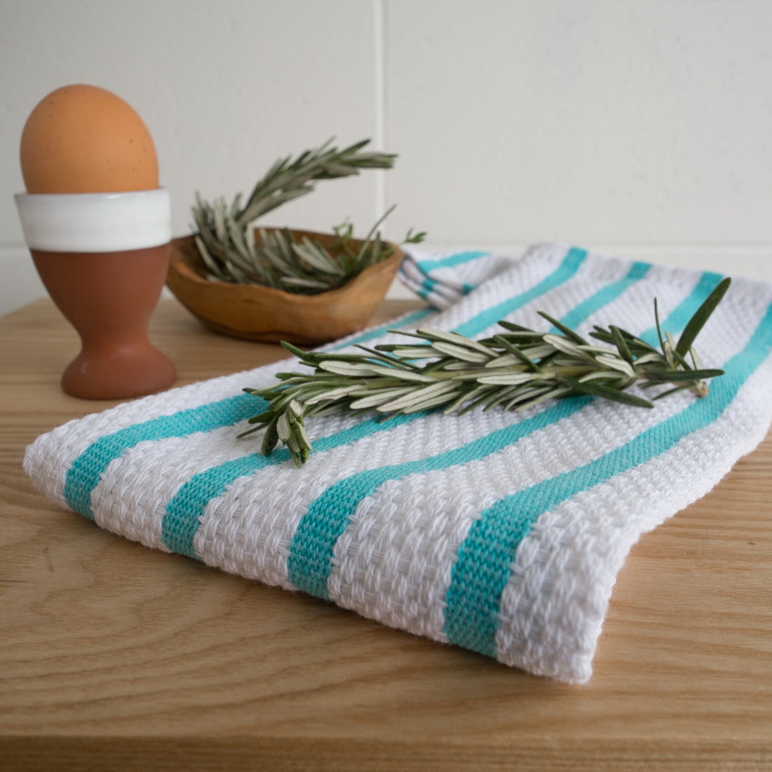Now Designs by Danica Red Basketweave100% Cotton Kitchen Towel