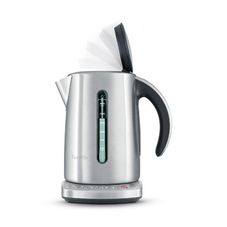 Breville BKE820XL IQ Kettle, 57 oz Capacity, 1500 W, Stainless Steel, 7.3 in L, 7.2 in W, 9.7 in H, Automatic Control - 4