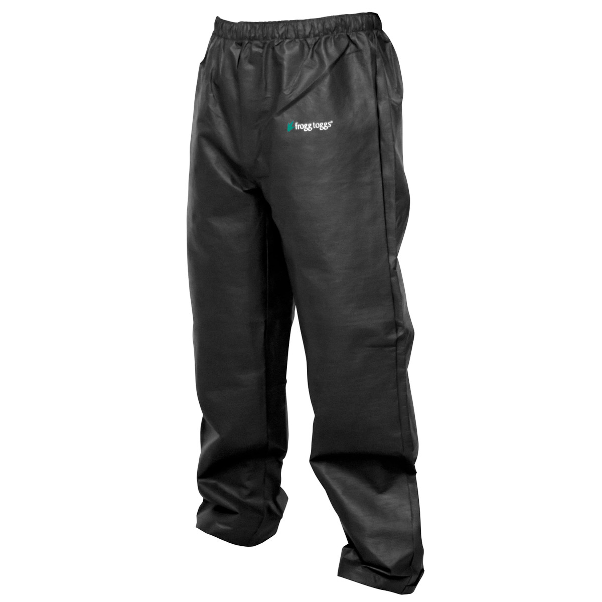 Frogg Toggs PL12140-01M/L Pro Lite Rain Suit, M/L, Black, Adjustable Collar, Zipper Closure - 3