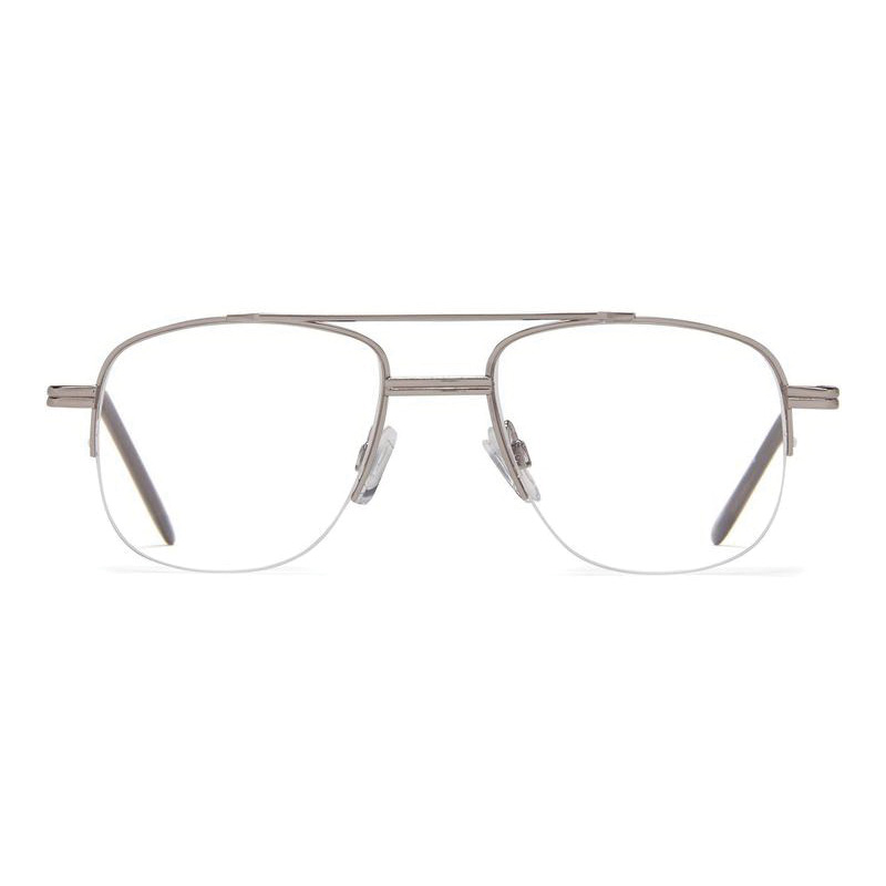 Dr Dean Hawthorne 12982Z Reading Glasses, 18 mm, +1.5 Magnification, Metal Frame, Gunmetal Frame - 1