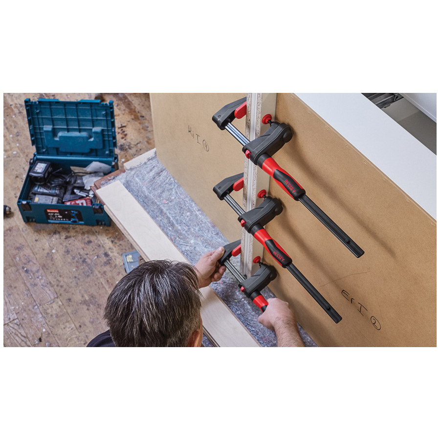 Bessey GK Series GK15 Bar Clamp, 6 in Max Opening Size, 2-3/8 in D Throat, Polyamide Body - 3