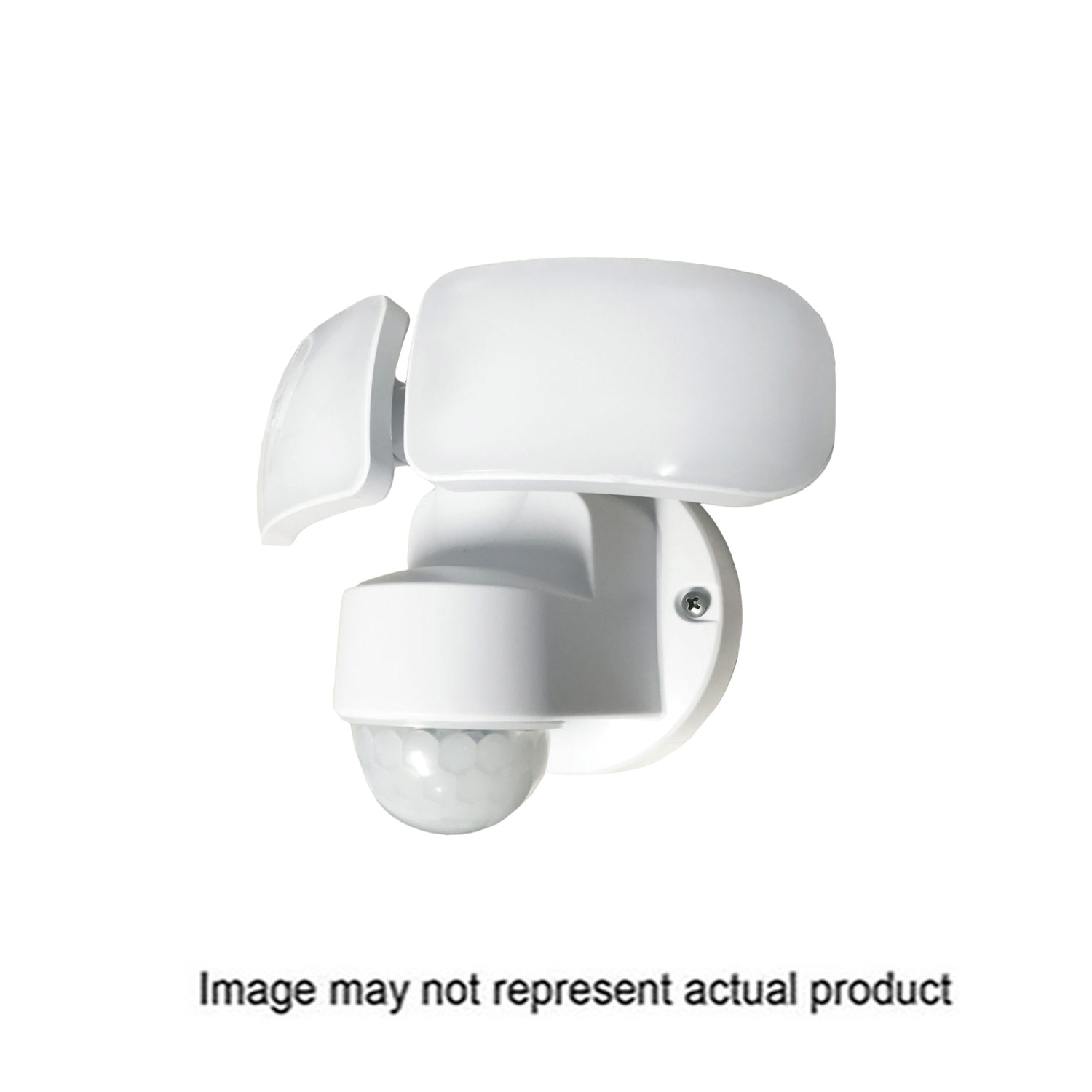 Stonepoint Led Lighting 1OV-2200M-PW Security Light, 2200 Lumens, White Fixture, 110 to 240 V, LED Lamp
