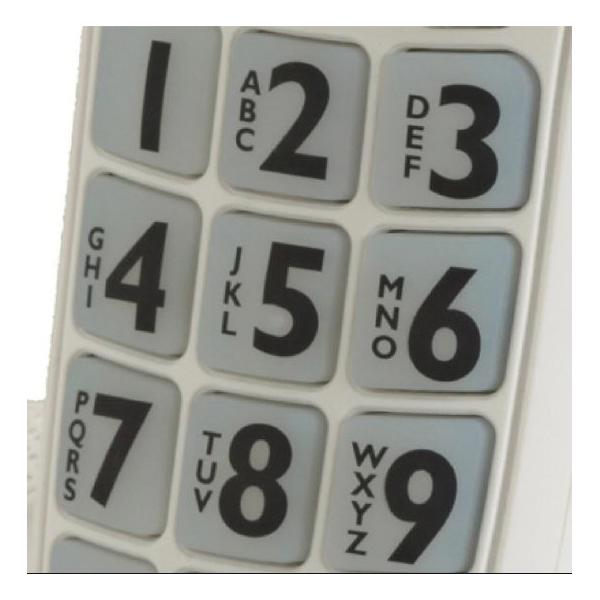 Clarity D712 Series 53712.000 Cordless Phone with Answering Machine, 100 Name Input, Tone Pulse/Tone - 3