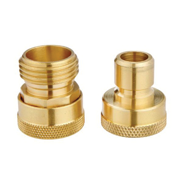 ACE GT3460 Faucet Quick Connector, 3/4 in, Threaded, Brass - 2