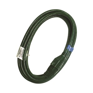 ACE OU-SJT163-10-GR Extension Cord, 16/3 AWG Cable, 15 ft L, 13 A, 125 V, Green - 1