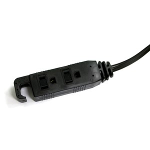 ACE INPH163SPT312BK Extension Cord, 16/3 AWG Cable, 12 ft L, 13 A, 125 V, Black - 4