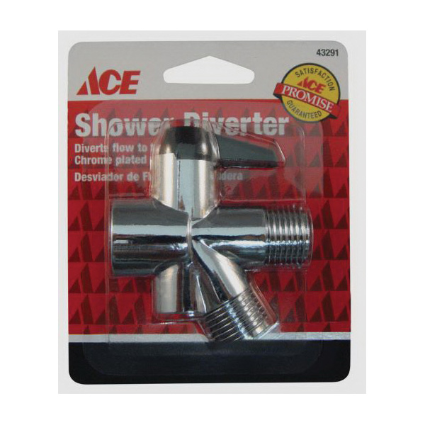 ACE 70-2501A Shower Diverter, ABS, Chrome - 3