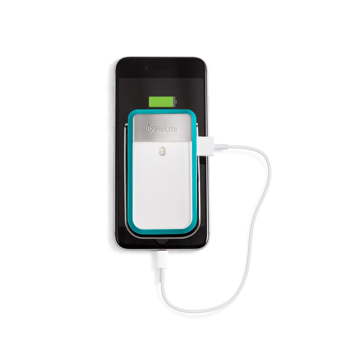 Biolite PLB1003 Powerlight Mini Lantern, 1350 mAh, 3.7 V Battery, Lithium-Ion Battery, LED Lamp, 135 Lumens, Teal