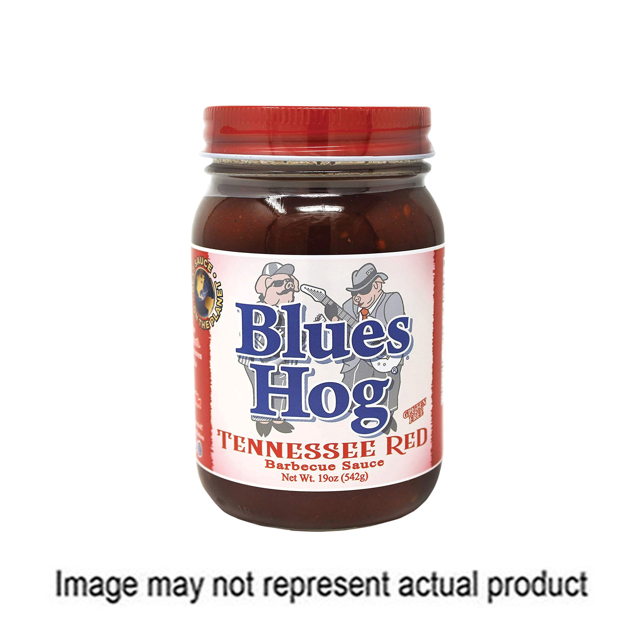 CP90780.06 Barbecue Sauce, Tennessee Red Flavor, 16 oz Jar