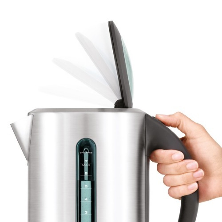 Breville BKE700BSS Soft Top Kettle, 57 oz Capacity, 1500 W, Stainless Steel, 8.9 in L, 8-1/2 in W, 9 in H - 2