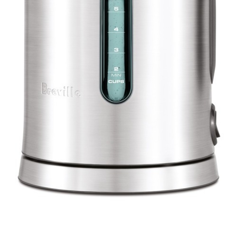 Breville BKE700BSS Soft Top Kettle, 57 oz Capacity, 1500 W, Stainless Steel, 8.9 in L, 8-1/2 in W, 9 in H - 4