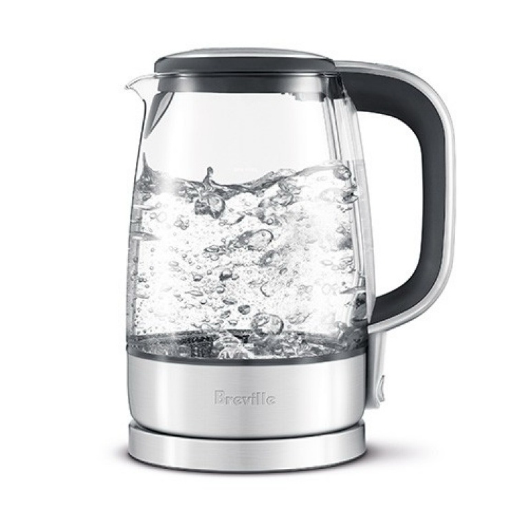 Breville BKE595XL Electric Kettle, 57 oz Capacity, 1800 W, Glass/Stainless Steel, Brushed Stainless Steel, 8.4 in L - 2
