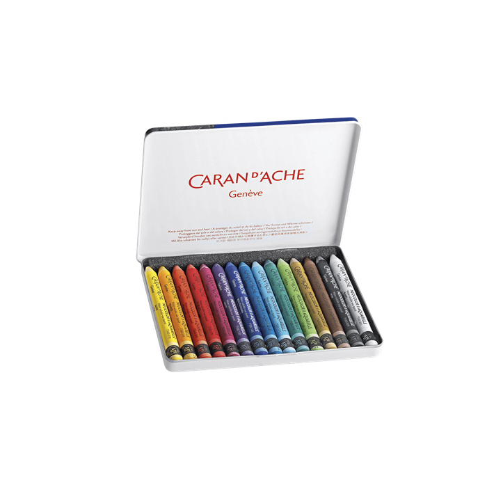 Caran d'Ache Neocolor II 7500.315 Pastel Crayon Set, Asso